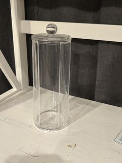 Acrylic Cotton Round Holder