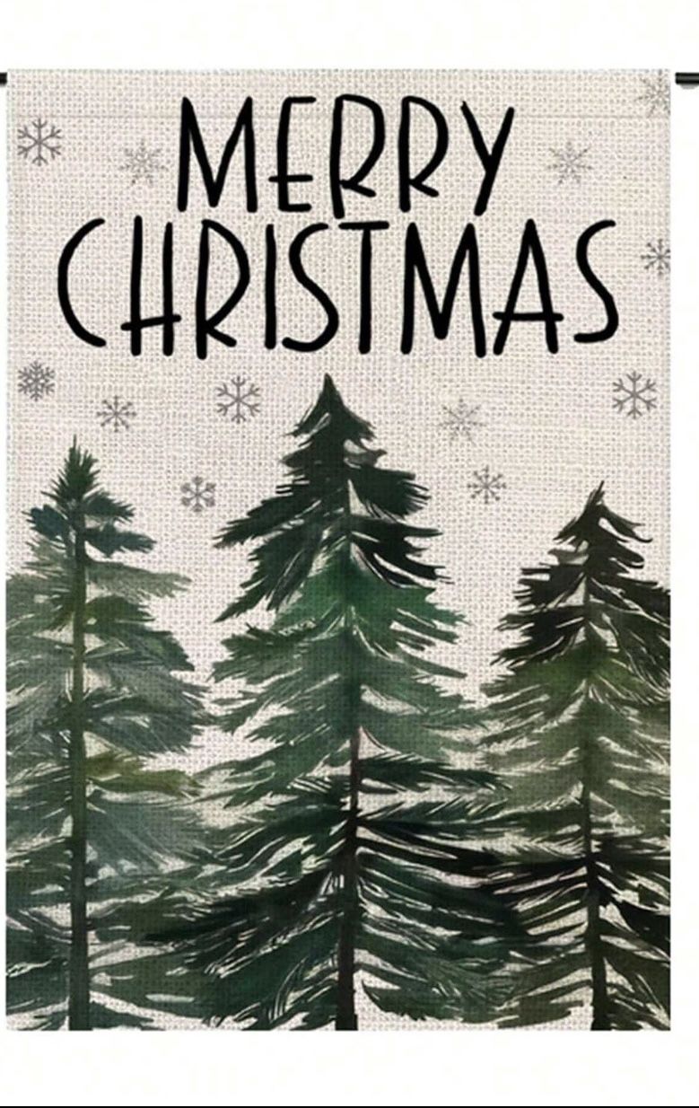 Christmas Decor- Outdoor Flag