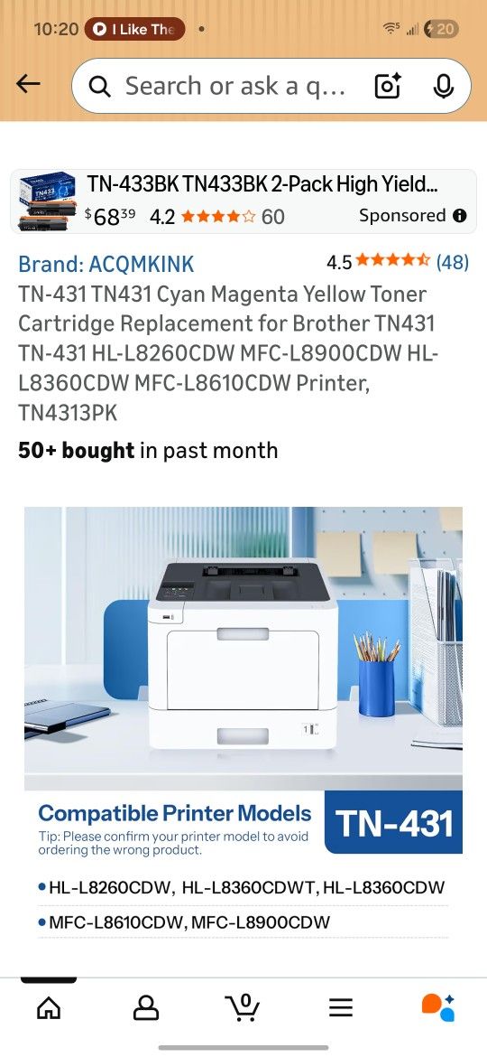 Toner Cartridges 2Pk