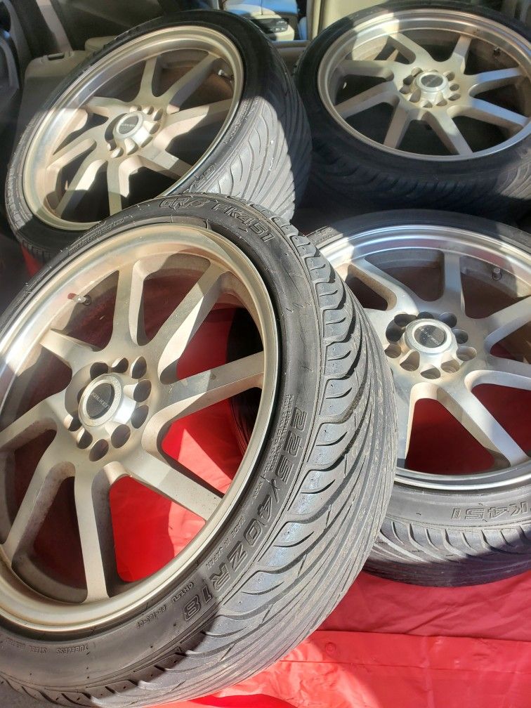 Rare! 18"Falken Hanabi Wheels