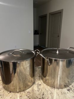 Stainless steel pot