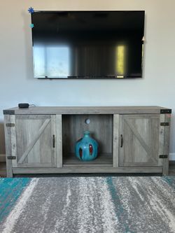 TV stand with cabinets