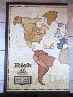 Used Risk 60th Anniversary Deluxe Edition Board Game
