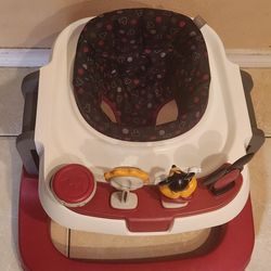 Mickey mouse black and red walker