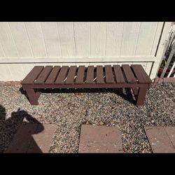 Rustic Hand Made Bench