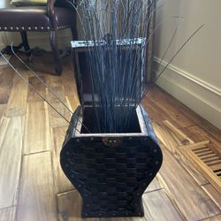 Wood Decorative Container