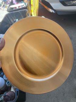Charger plates