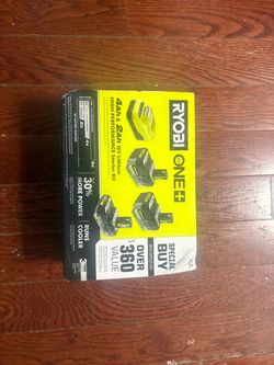RYOBI 18V Chargers and BATTERIES