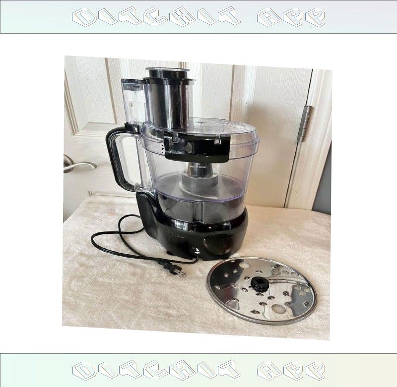 Hamilton Beach Food Processor - Complete Kitchen Helper Tool increase some