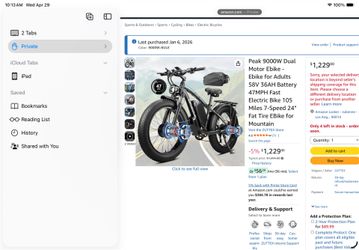 cendouk  9000 watt ebike