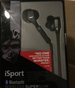 monster isport superslim Bluetooth