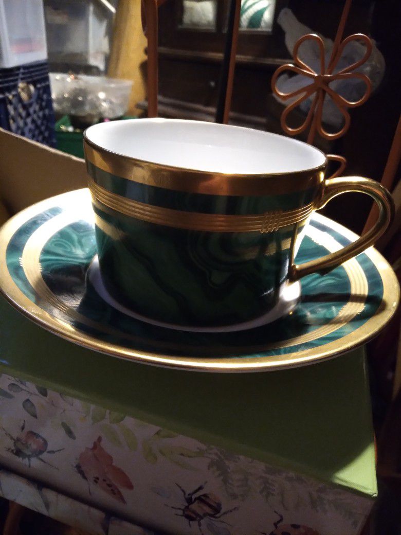 Christian Dior Coffee Cup And Saucer