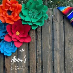 Paper flowers