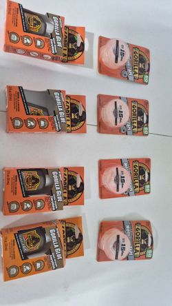 Gorilla Mounting Tape and Glue