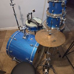 Drum set Ludwig 5 piece kit Element Evolution