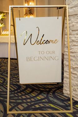 Wedding sign