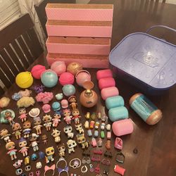 Huge LOL Doll Lot With Pets,  Shoes , Clothing , Wigs, Accessories