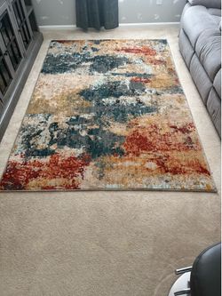 Area Rug 92” x 63”
