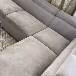 Gray couch!