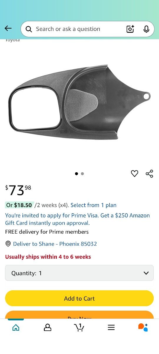 Pair Of Side Mirrors