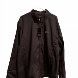 GREG NORMAN FULL ZIP WINDBREAKER STRETCH JACKET