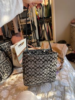 Coach Canvas Tote Bag