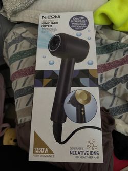 Nizoni High-Speed Ionic Hair Dryer 1250W