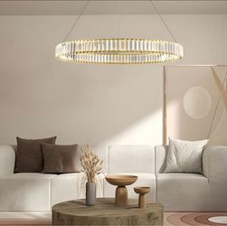 Ring Crystal Chandelier