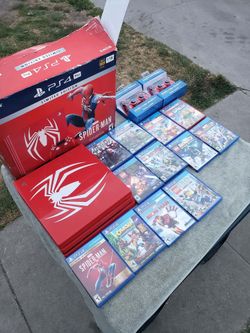 No Games is $400! 2 Sealed controller & Limited edition Playstation 4 PS4 Pro 1TB $550! With Games $20! Per Game. Trade all for PS5 Pro Z1 extreme Leg