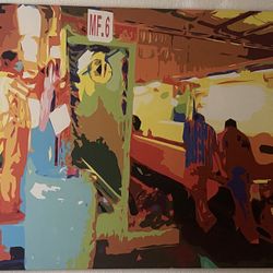 IKEA Paint Dimensions: 79” length, 55” width