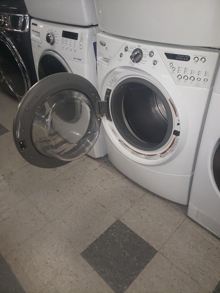 WHIRLPOOL SET WASHER AND DRYER