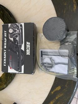 Vance & Hines exhaust wrap