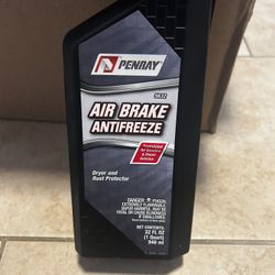 Air breaks antifreeze