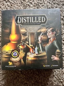Brand New Seal- Distilled: A Spirited Strategy Board Game