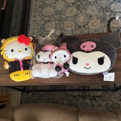 Sanrio Plushies 