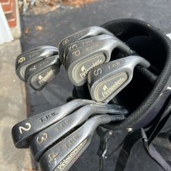 golf,Pinseeker, Irons, full set, 2-SW, GR888 grips almost new, $98 