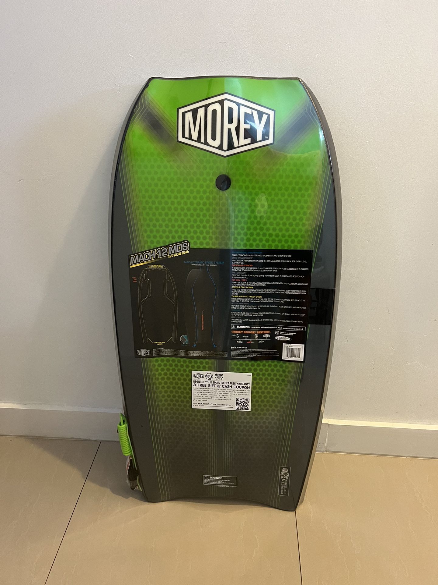Brand New Morey Boogie Board 
