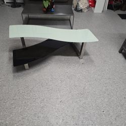 Glass Two Tone Coffee Table For Sale Pick Up Onl