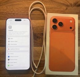 Unlocked Apple iPhone 17 Pro Max 256GB Orange