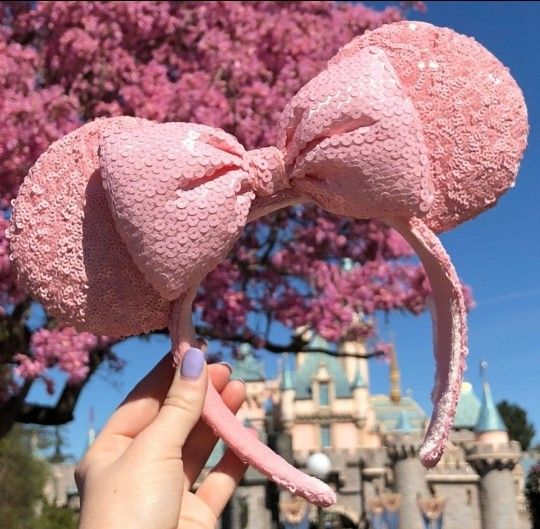 Disney Parks Millennial Pink Limited Edition Minnie Mouse Ears