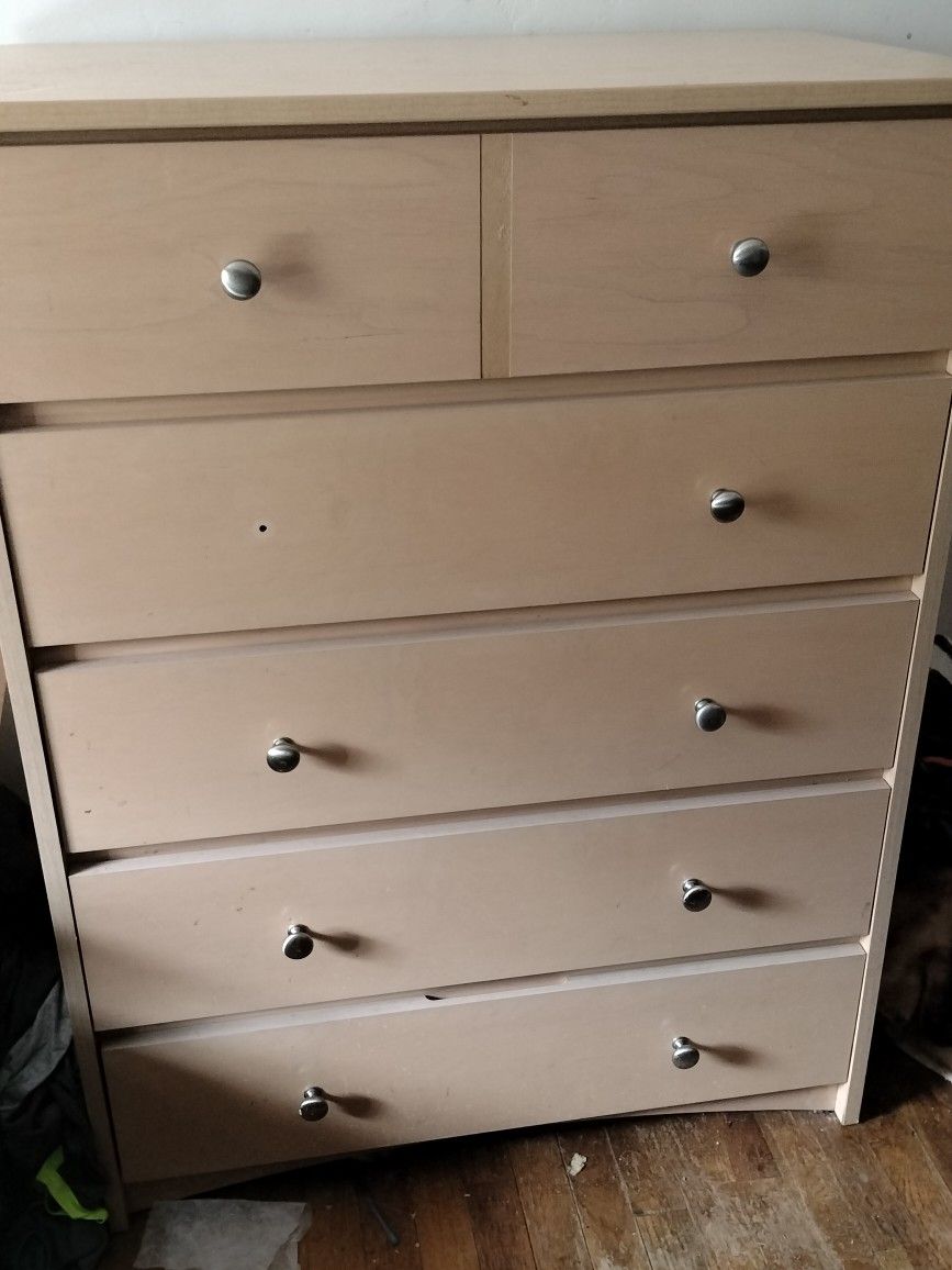 5-Drawer Tall Dresser