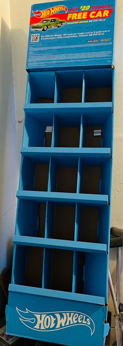 Hot wheels cardboard stand $25 not less not trade
