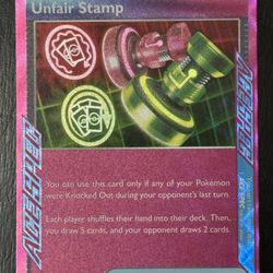 Unfair Stamp - Twilight Masquerade Pokémon Card 