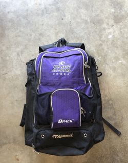 Softball backpack