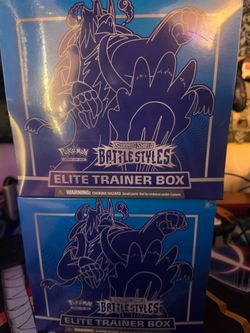 Pokémon Sword & Shield Battle Styles Elite Trainer Box