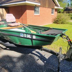 14 Foot Jon Boat For Sale $1300