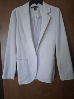 S- white Blazer