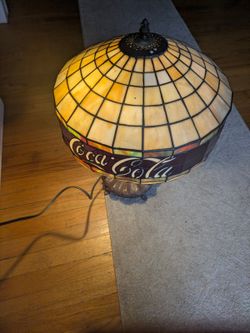 Coca cola lamp