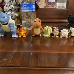 Tomy 1999 Vintage Pokémon Toy Lot Of 7