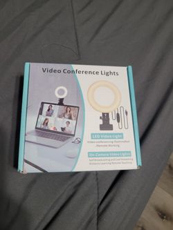 video conference light